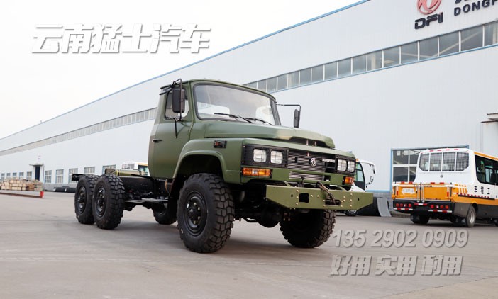 東風(fēng)EQ2082底盤,東風(fēng)六驅(qū)卡車,六驅(qū)尖頭卡車,東風(fēng)長頭底盤,6*6越野底盤,專用車底盤改裝