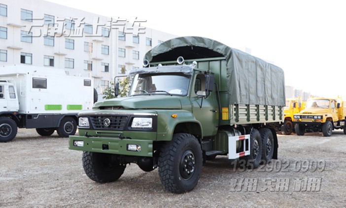 東風尖頭自卸車,東風六驅卡車,六驅自卸車,越野自卸車,自卸車出口,6*6自卸車,EQ2100貨車