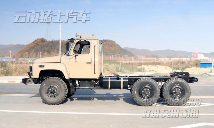 東風六驅底盤,越野卡車底盤,軍車底盤,專用車底盤,東風尖頭卡車,6*6底盤,底盤改裝工廠