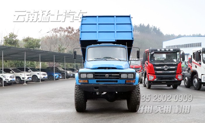 EQ2100自卸汽車,5噸尖頭自卸車,東風藍自卸車,出口車專供,六驅自卸車,6*6公路運輸車