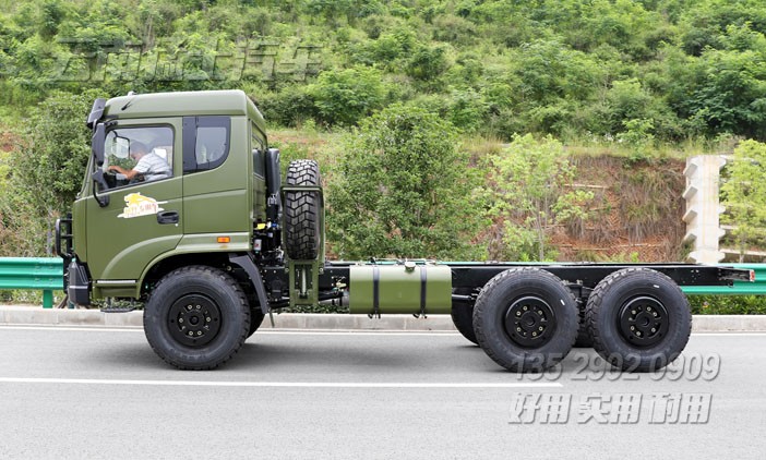 6*6越野專用底盤,東風(fēng)新款六驅(qū)底盤,多動(dòng)能底盤改裝,汽車底盤配置,210馬力底盤,底盤出口