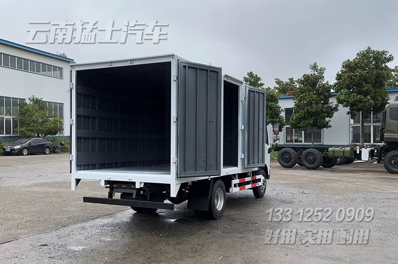 東風(fēng)輕卡,輕便廂式車(chē),輕卡改裝,蔬菜肉類(lèi)生鮮食品運(yùn)輸車(chē)