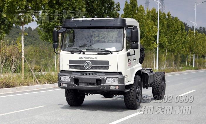 兩軸卡車底盤,出口專用底盤,專用車底盤,越野型卡車底盤,康明斯210馬力底盤,東風(fēng)4x4底盤