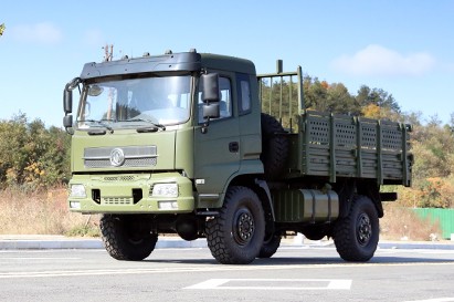 東風(fēng)2.5噸越野型專(zhuān)用卡車(chē)_EQ2070升級(jí)款柴油車(chē)_4*4平頭高配版貨車(chē)