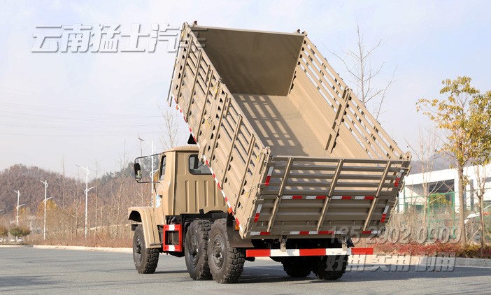 東風EQ240,尖頭自卸車,二汽長頭車,越野自卸卡車,自卸車改裝,2.5噸小型自卸