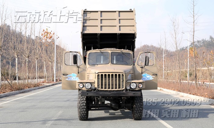 東風EQ240,尖頭自卸車,二汽長頭車,越野自卸卡車,自卸車改裝,2.5噸小型自卸