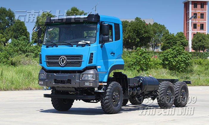 東風四驅(qū)六驅(qū),25噸越野車,六驅(qū)專用車底盤,森林山路卡車改裝