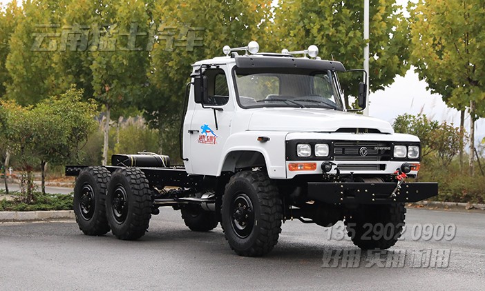 東風六驅(qū),EQ2082,尖頭卡車底盤,專用車底盤廠家,全驅(qū)底盤