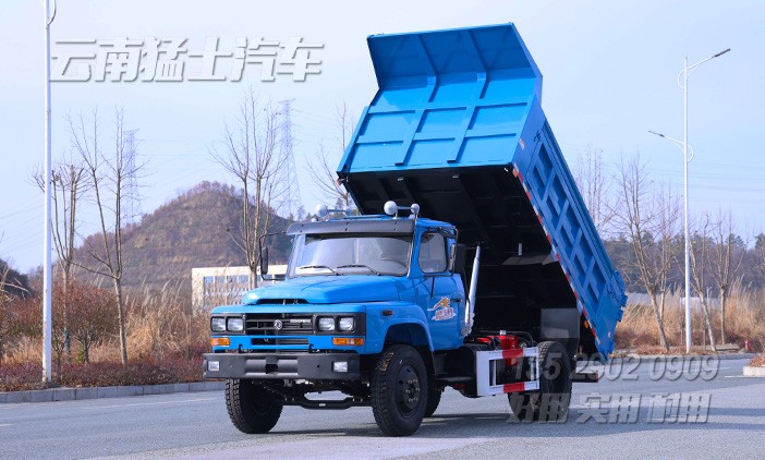 東風尖頭自卸,小排量翻斗車